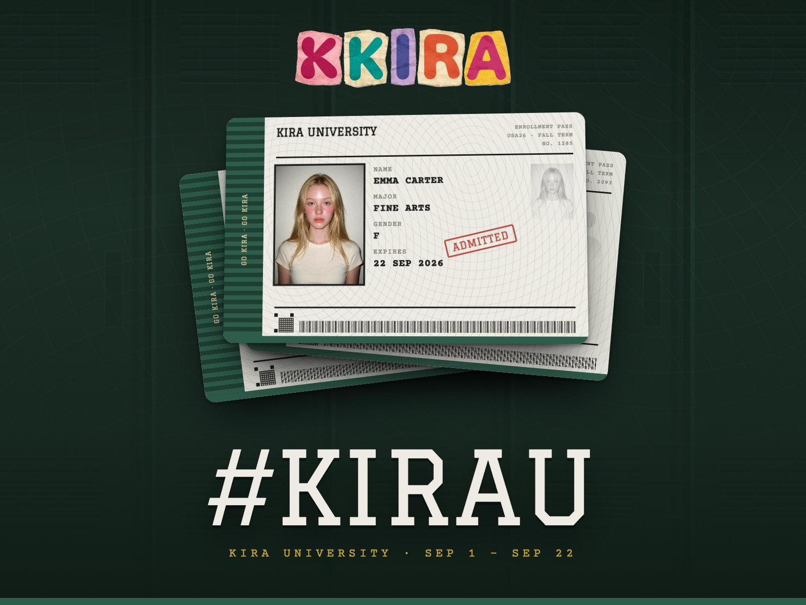 Get your student ID - #kirau